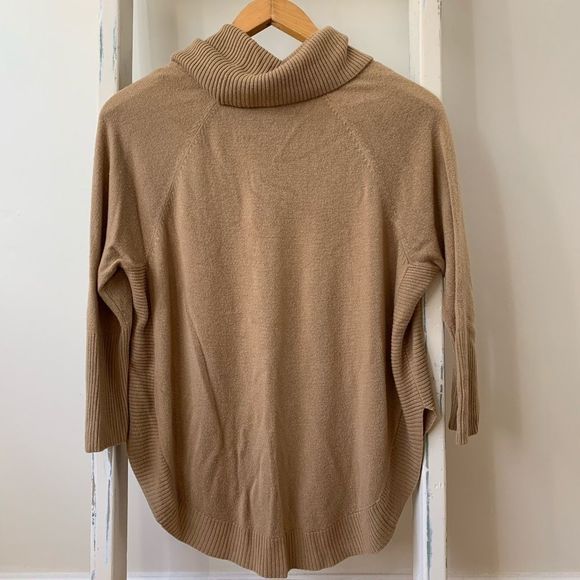 ROZ & ALI || Caramel Turtle Neck Sweater - Picture 2 of 4
